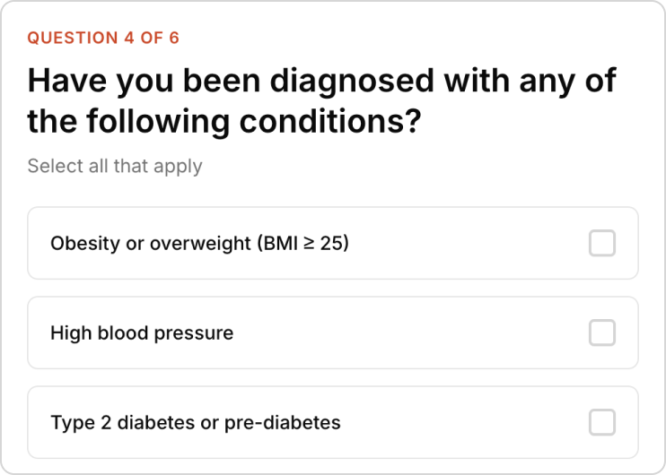 Step 3 - Health Assessment